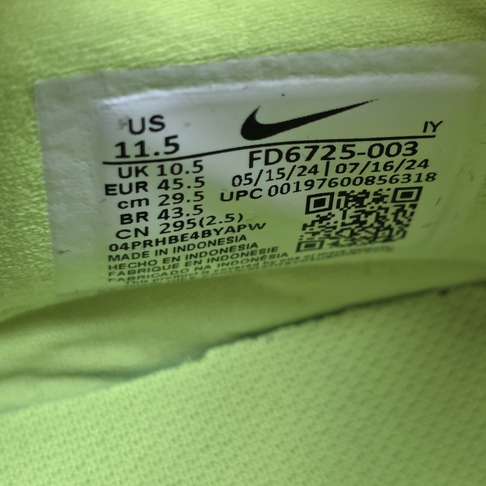 Nike Phantom Luna II Academy FG MG Soccer Cleats Mens Size 11.5 FD6725-003 New - Picture 11 of 12
